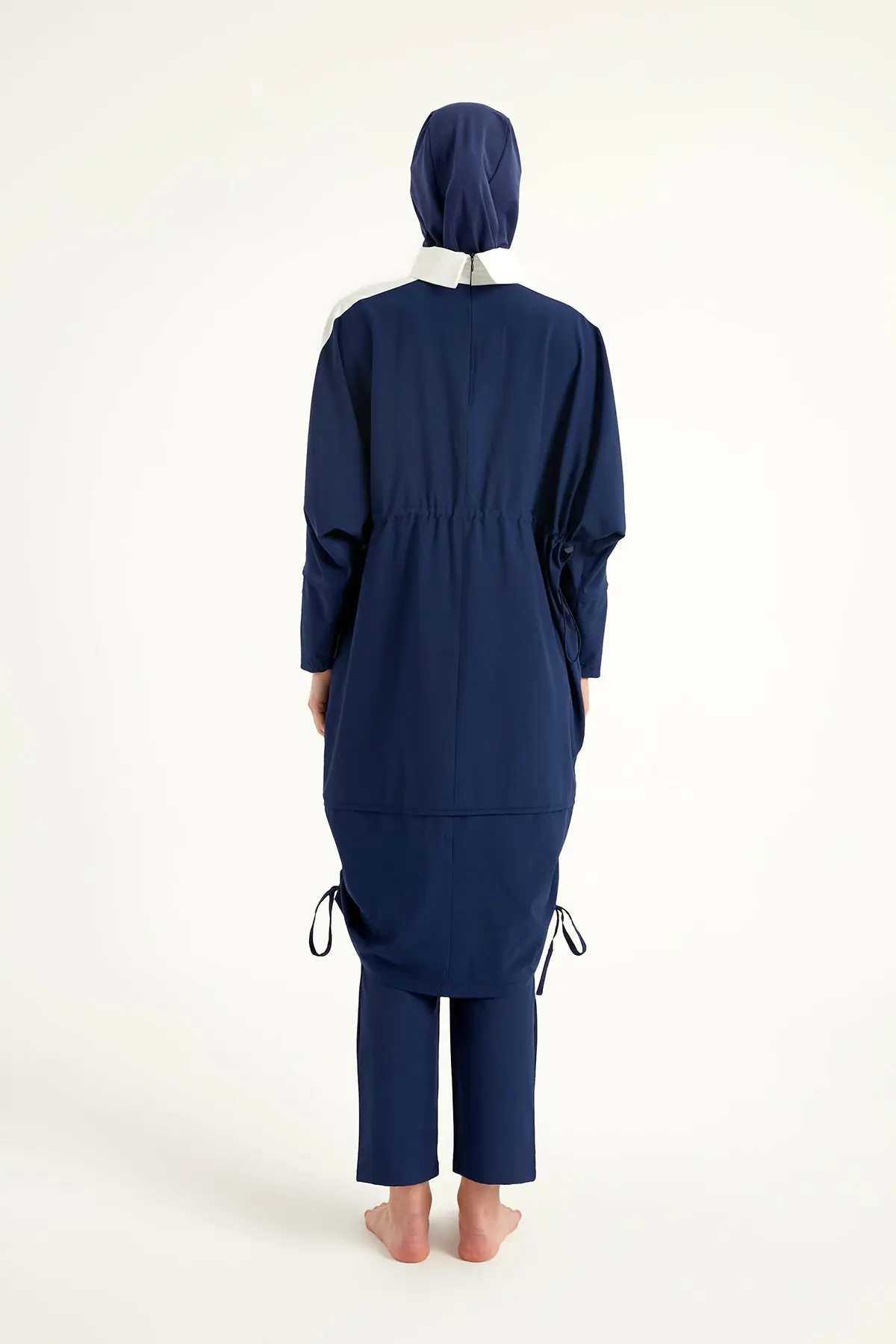 Navy Full Coverage Modest Swimwear Burkini Set M2521-2, photo 8