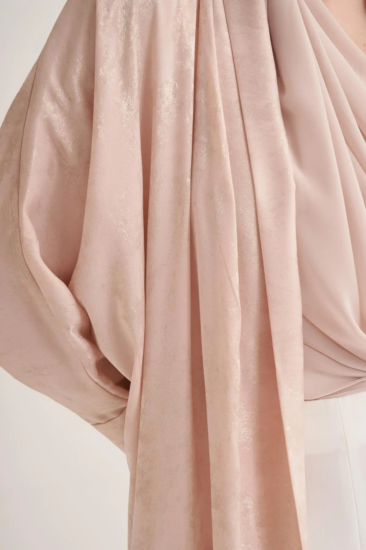 Ness Abaya & Scarf – Cream, photo 3