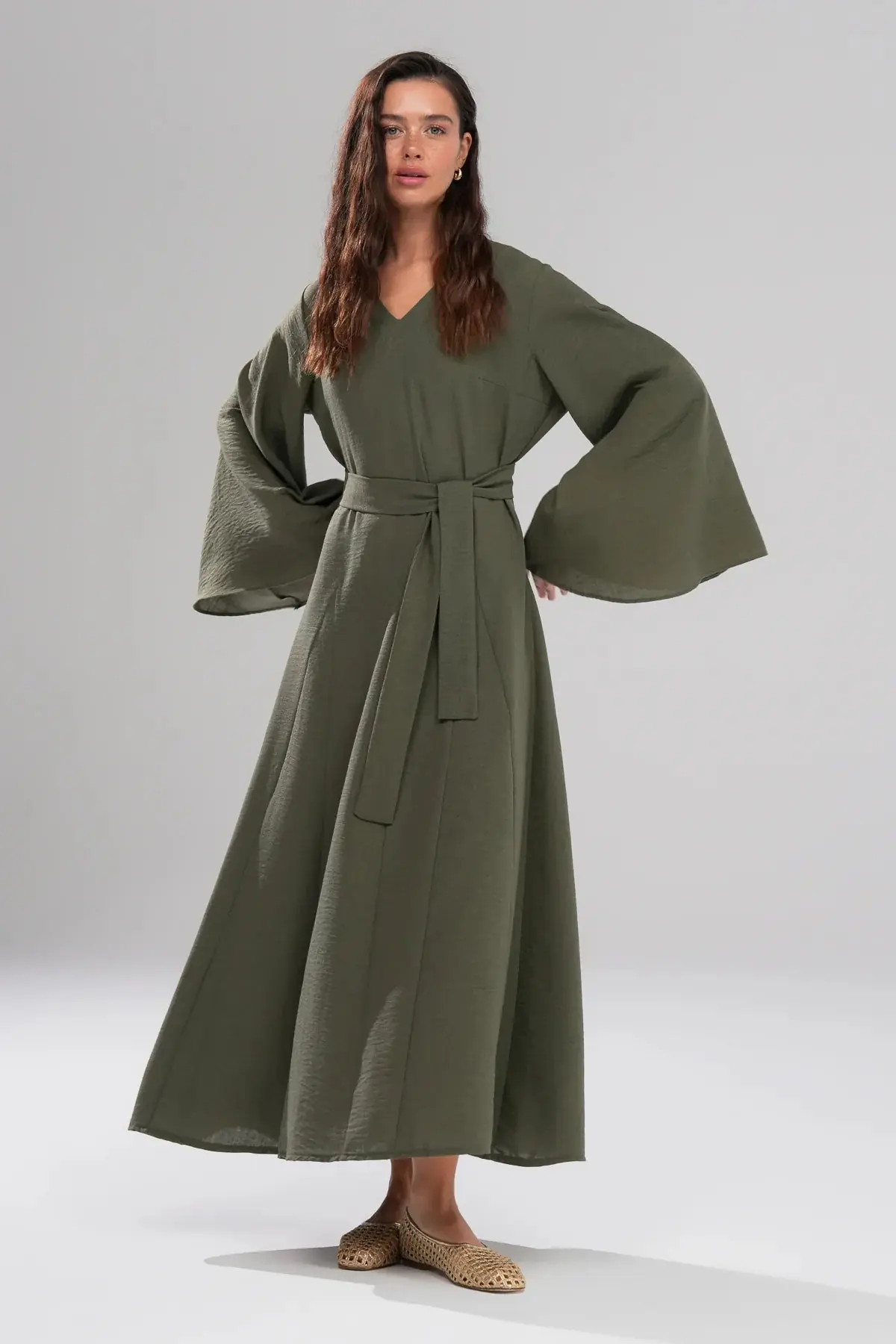 Dessert Sun Dress - Khaki, photo 2