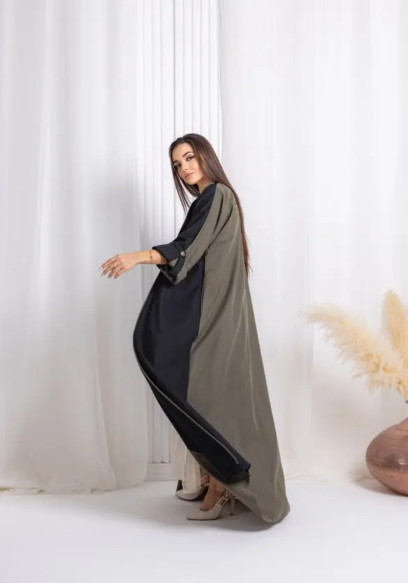 Black Green Abaya, photo 5