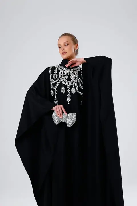Diamond Kaftan – Black, photo 3