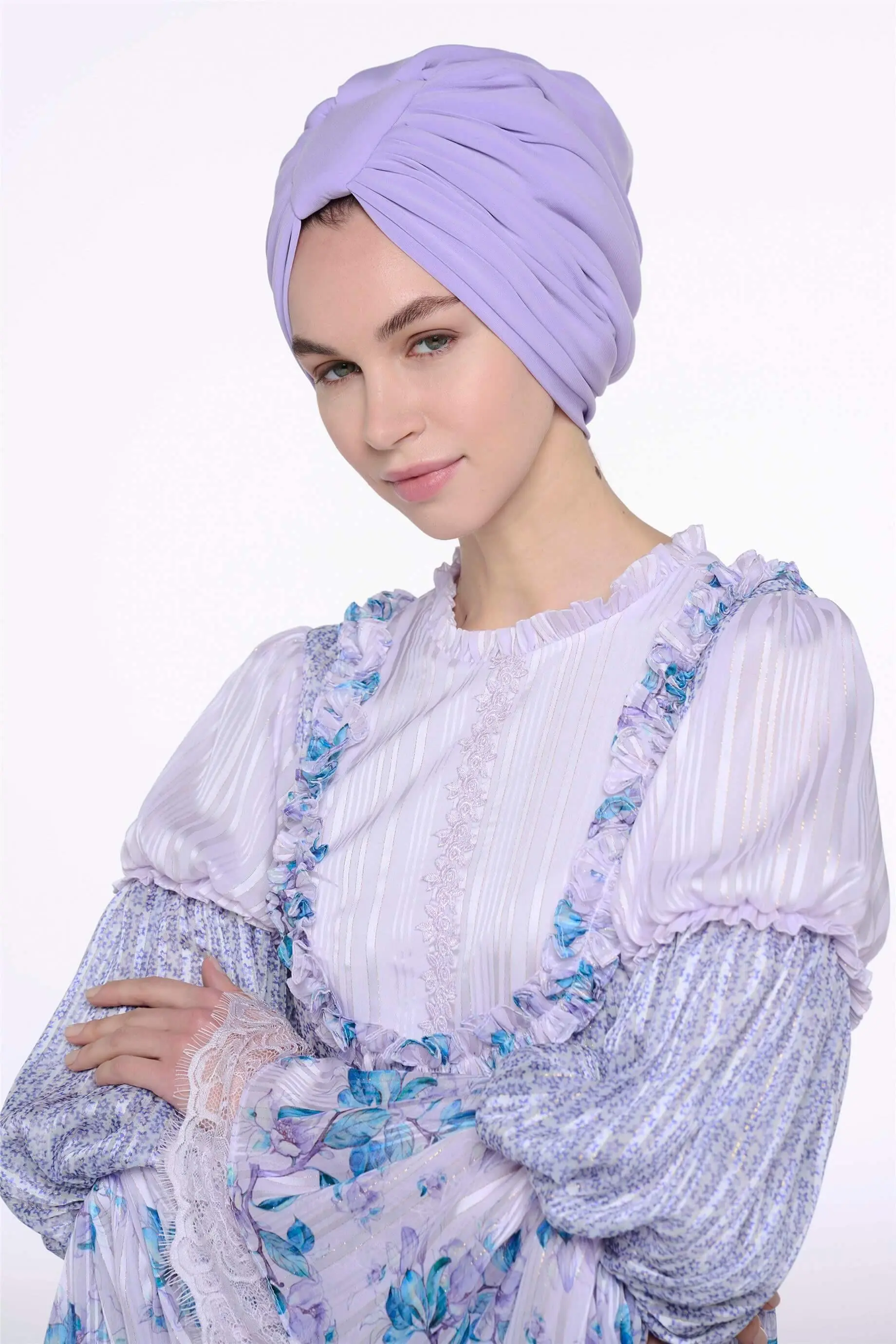 Lilac Handle-Style Design Bonnet, photo 3
