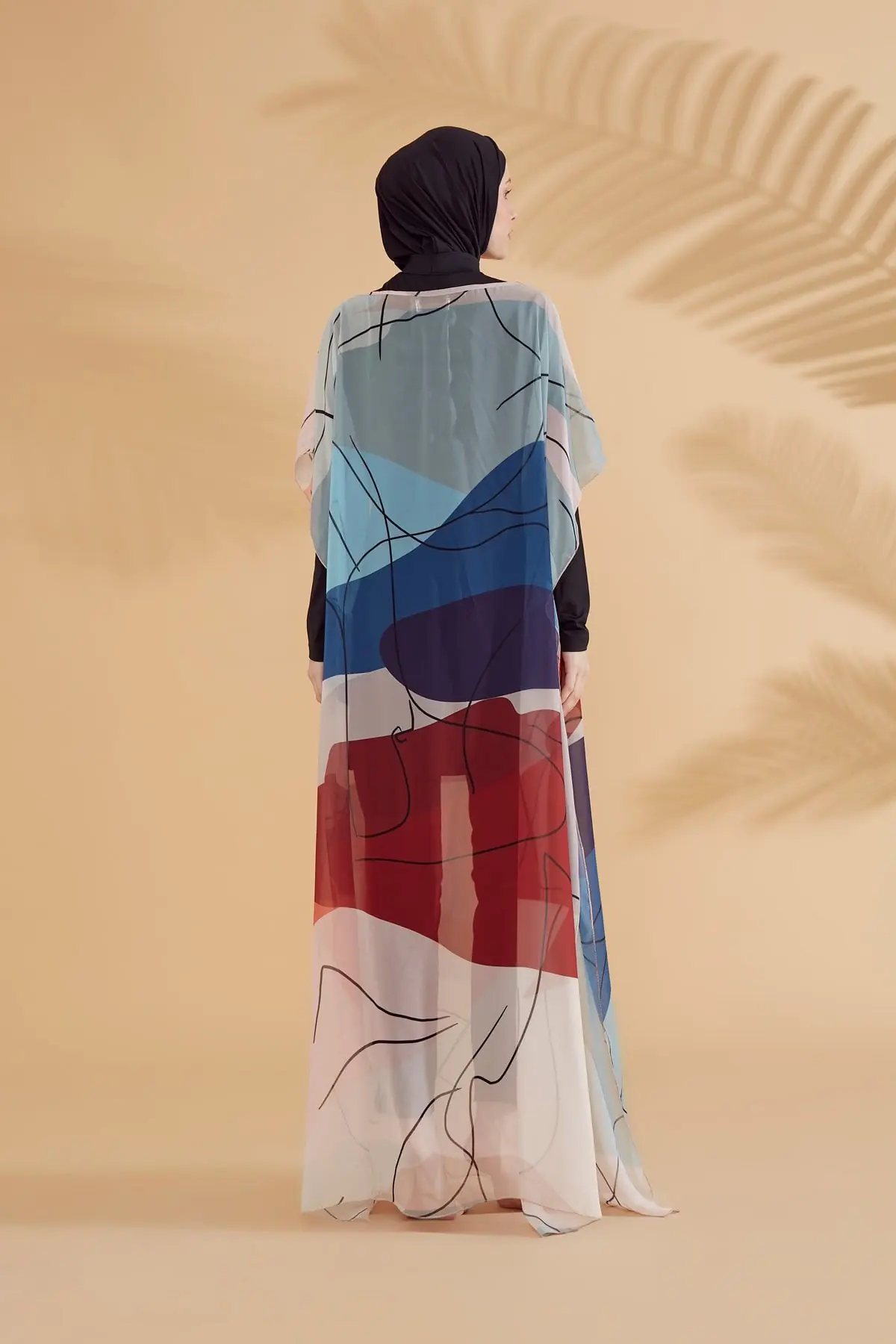 Colourful Pareo Kimono P2340, photo 7