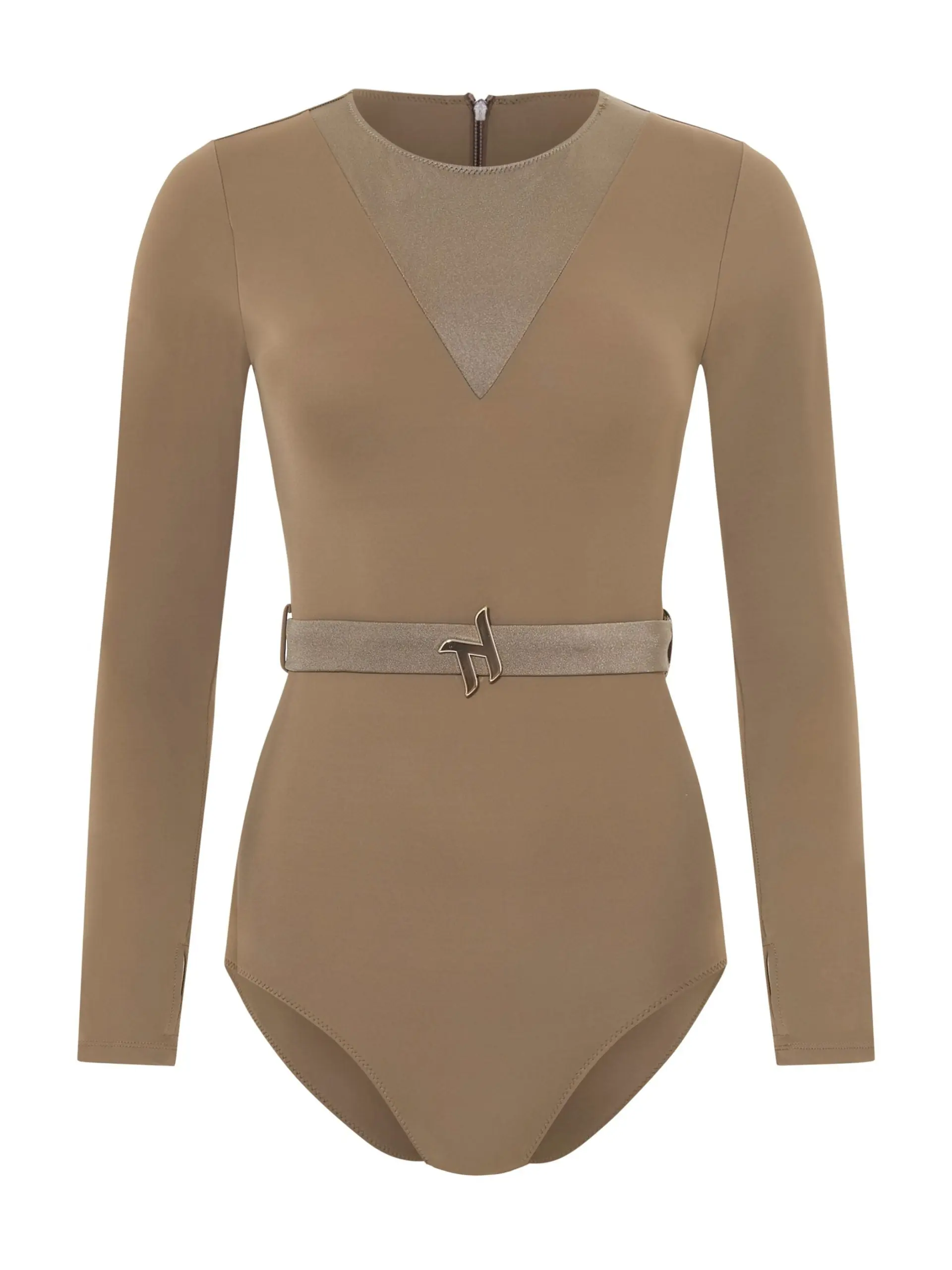 Maraya Beige Swimming Top