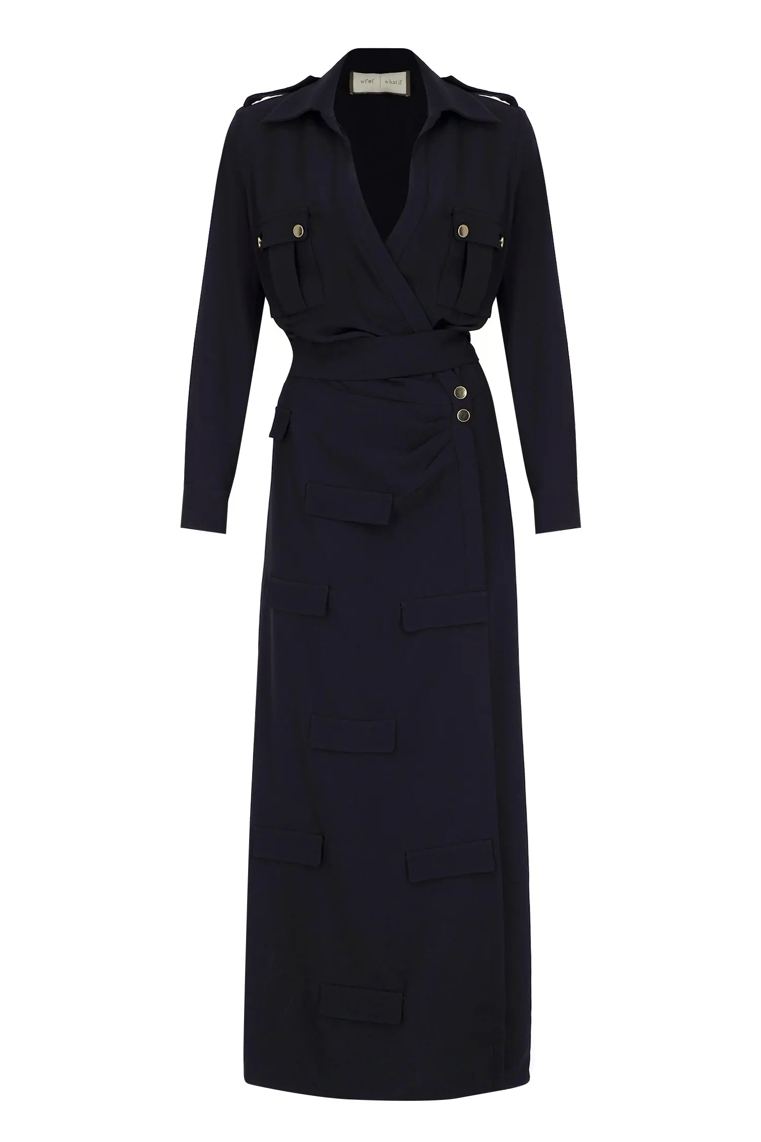 Inigma Slit Cargo Pocket Dress, photo 2