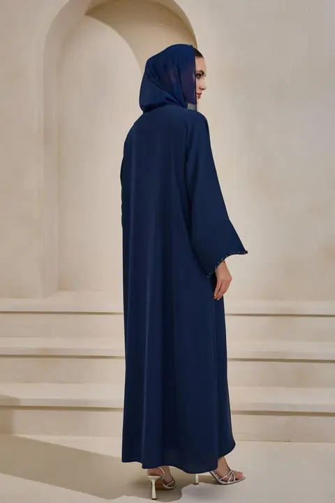 Amara Abaya Set - Navy Blue, photo 4