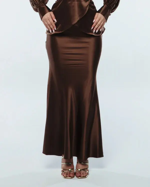 Qamar Skirt - Brown