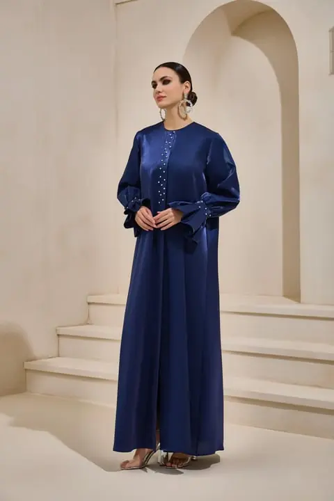 Melis Abaya - Navy Blue