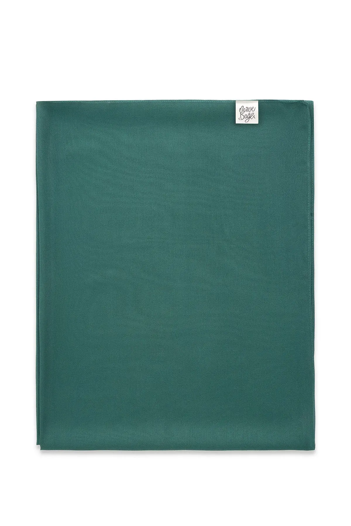 RAW Modal Silk Shawl – Green, photo 4