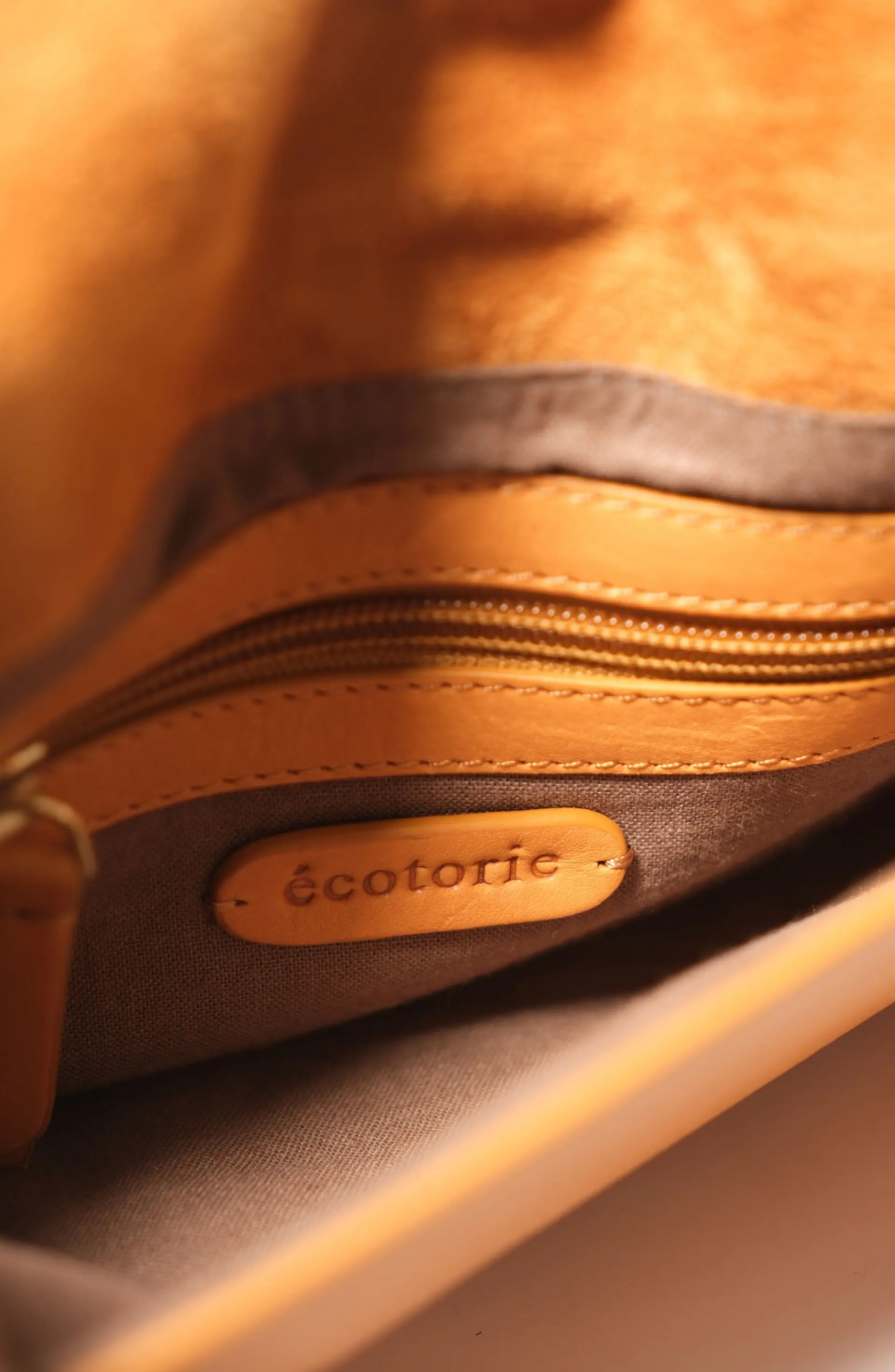 Ecotorie - Martha Cognac Crossbody, photo 5