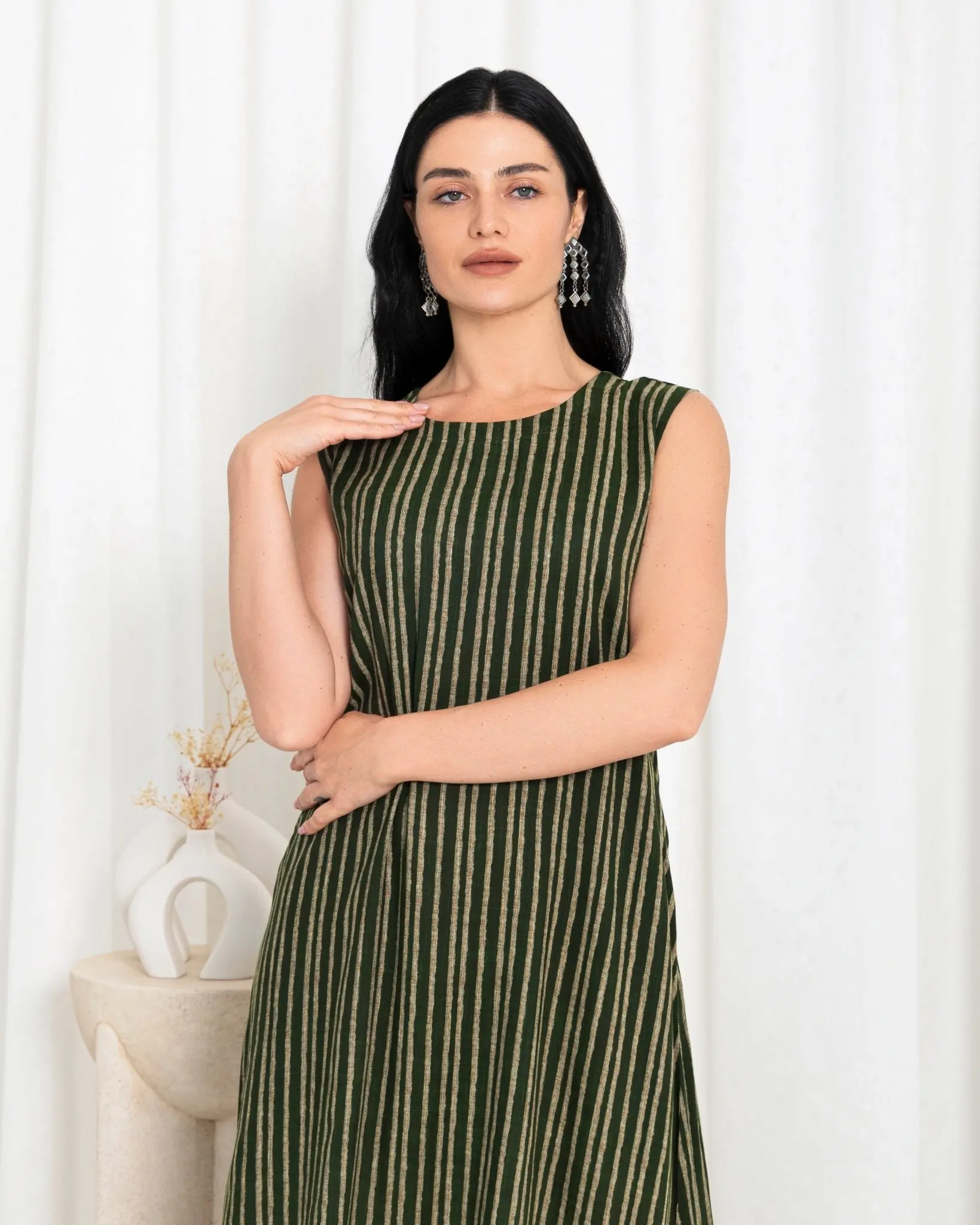Green Stripe Dress, photo 4