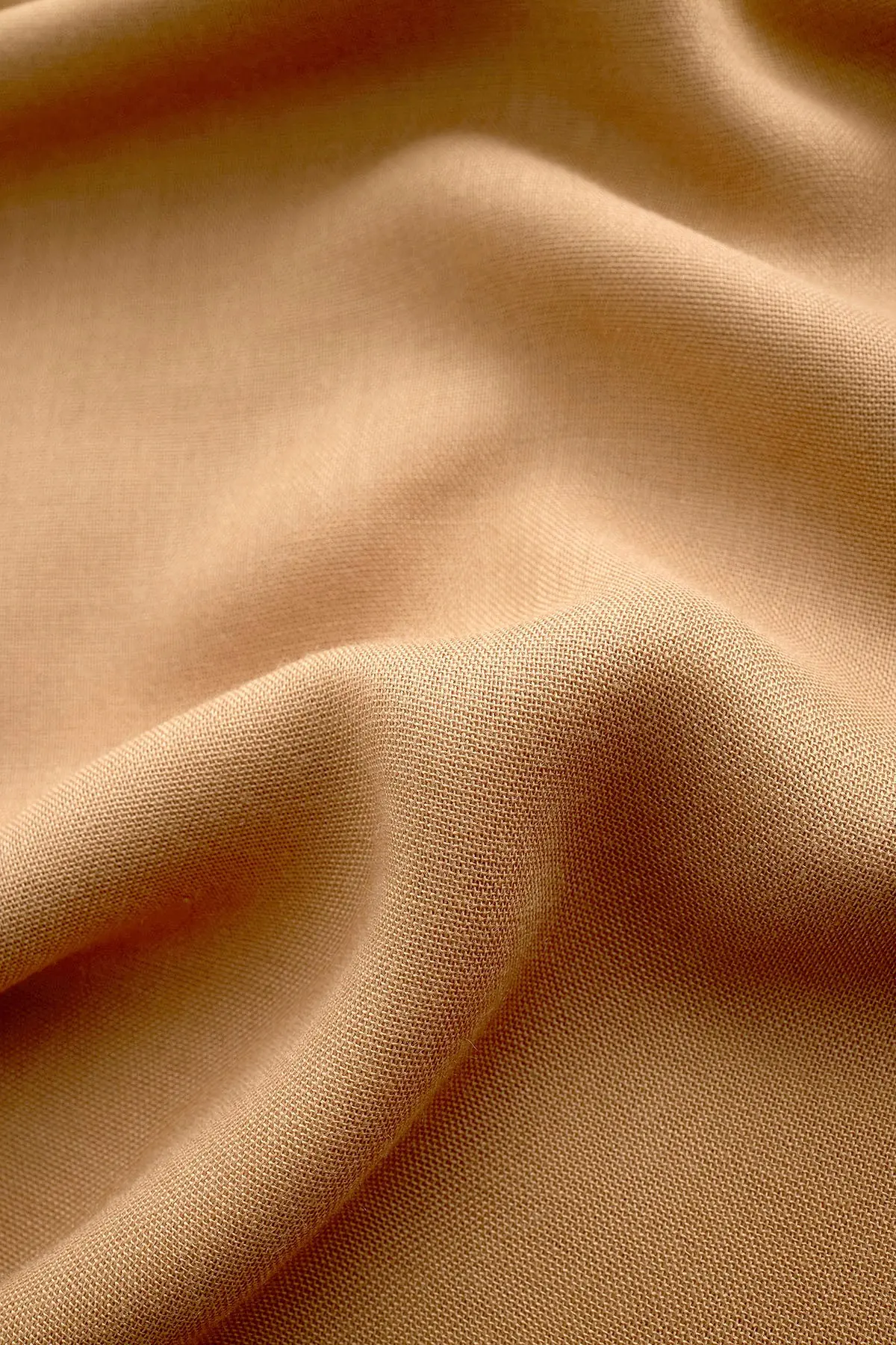 RAW Modal Silk Shawl – Caramel, photo 2