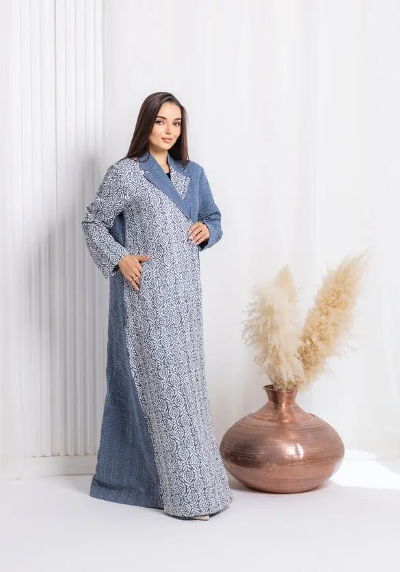 Winter Blue Abaya, photo 4