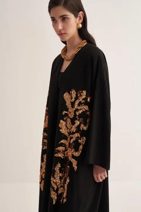 Alora Abaya - Black, photo 3