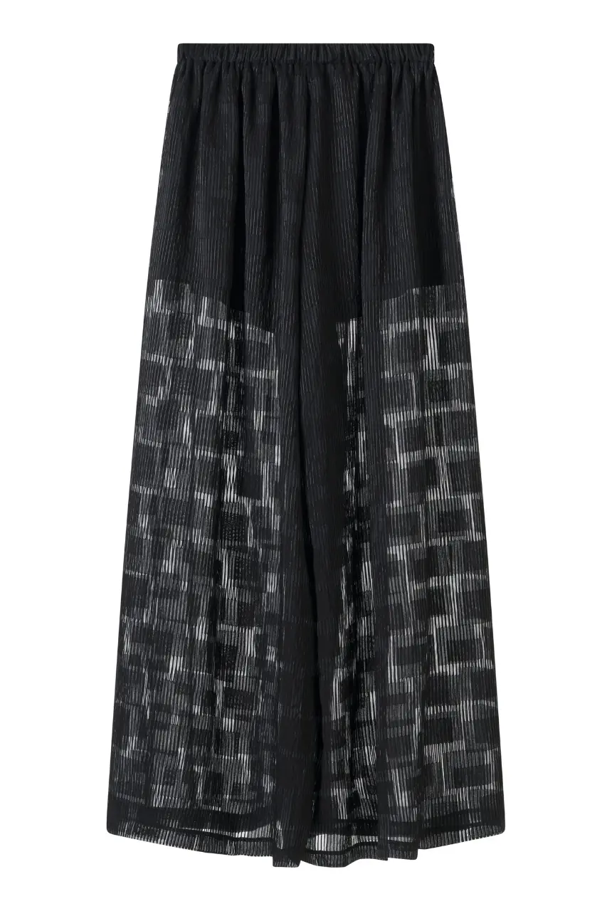 Violaine Pants Transparent Checkered Texture, photo 5