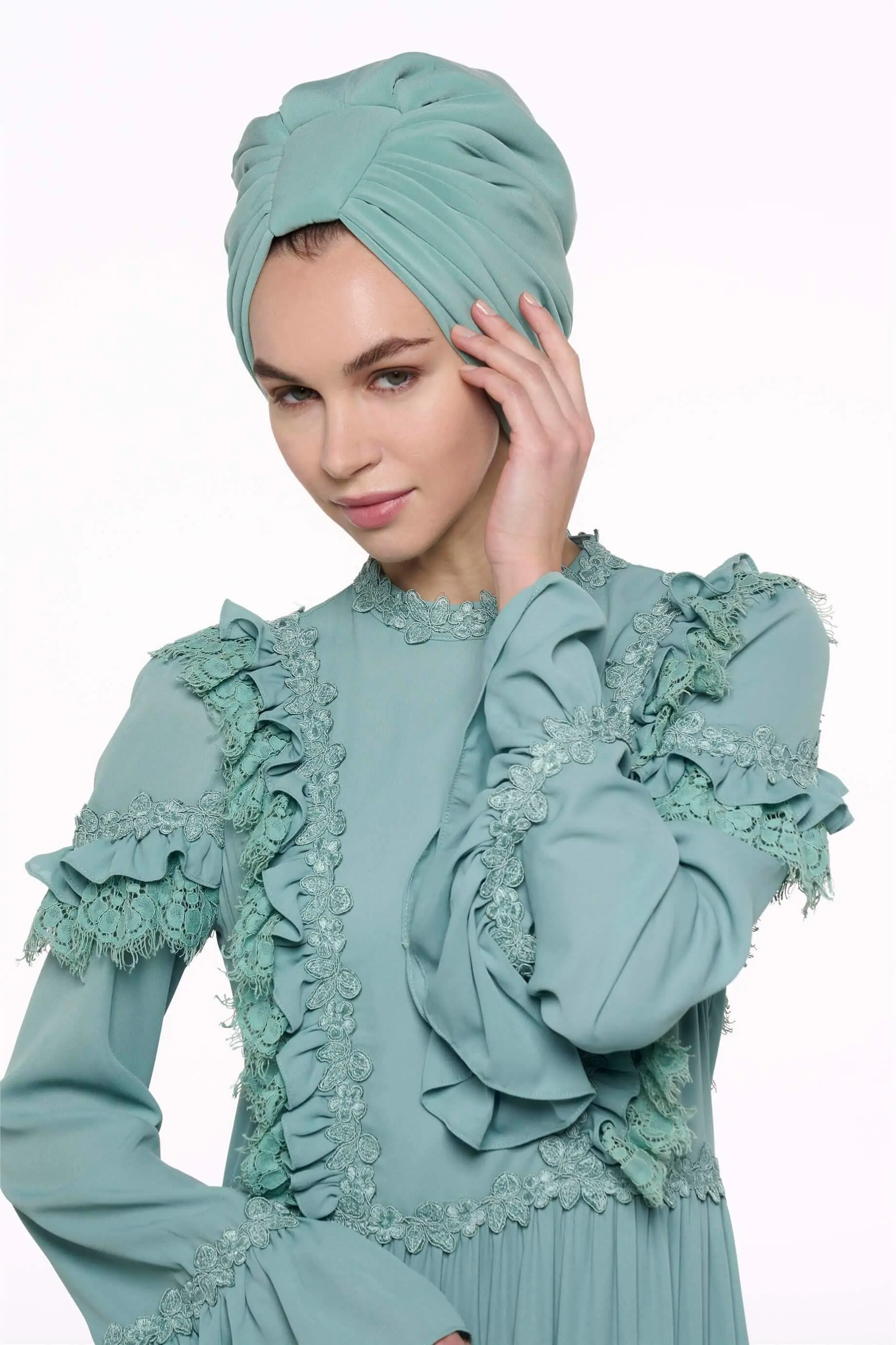 Mint Handle-Style Design Bonnet, photo 3