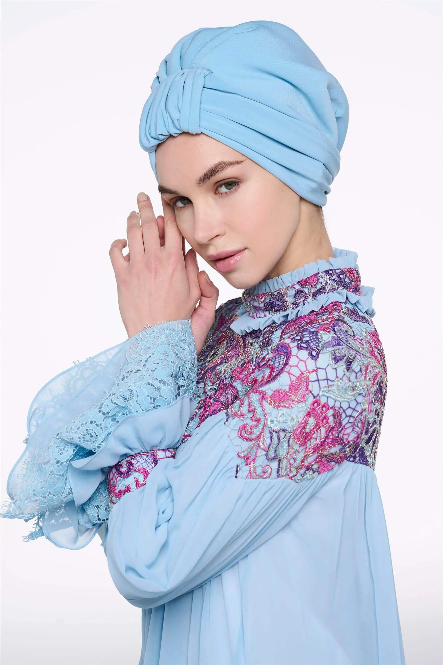 Blue Handle-Style Design Bonnet, photo 4