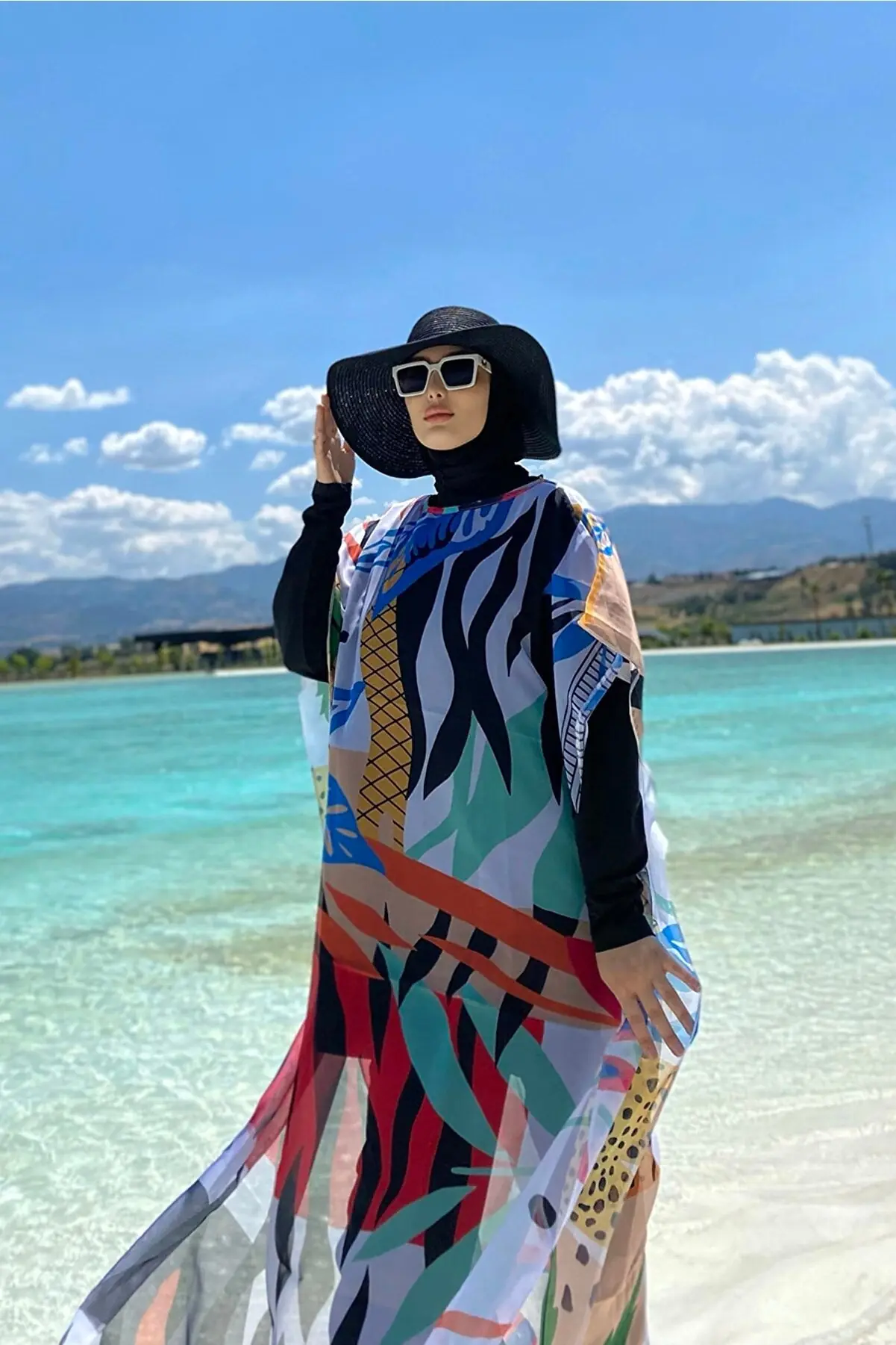 Colourful Pareo Kimono P2102, photo 6