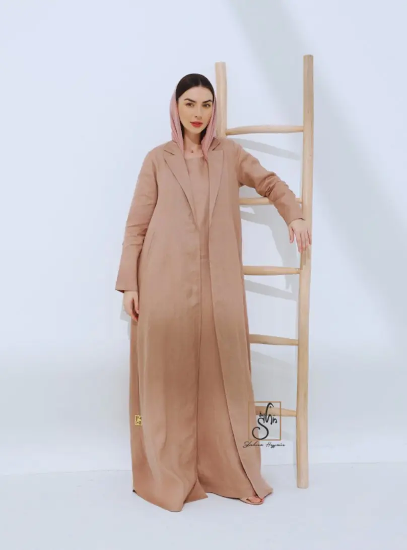 Linen Jacket Style Abaya, photo 8
