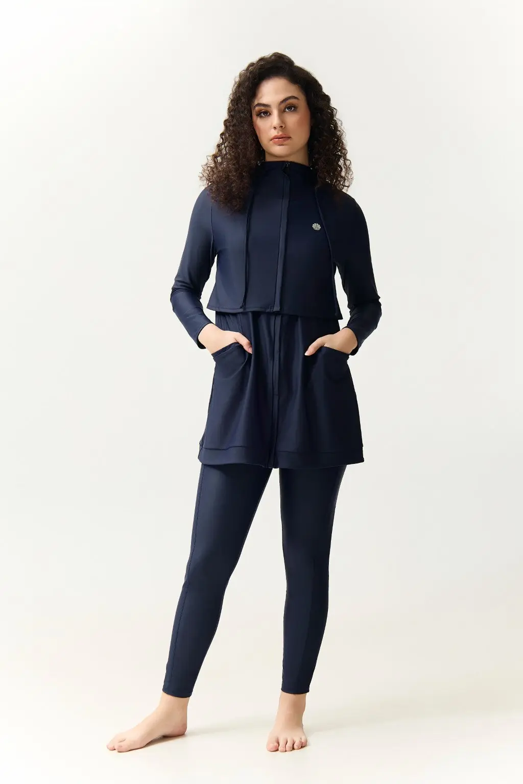 Kaya Swim Dress - Midnight