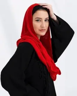 Flame Red Hijab, photo 4