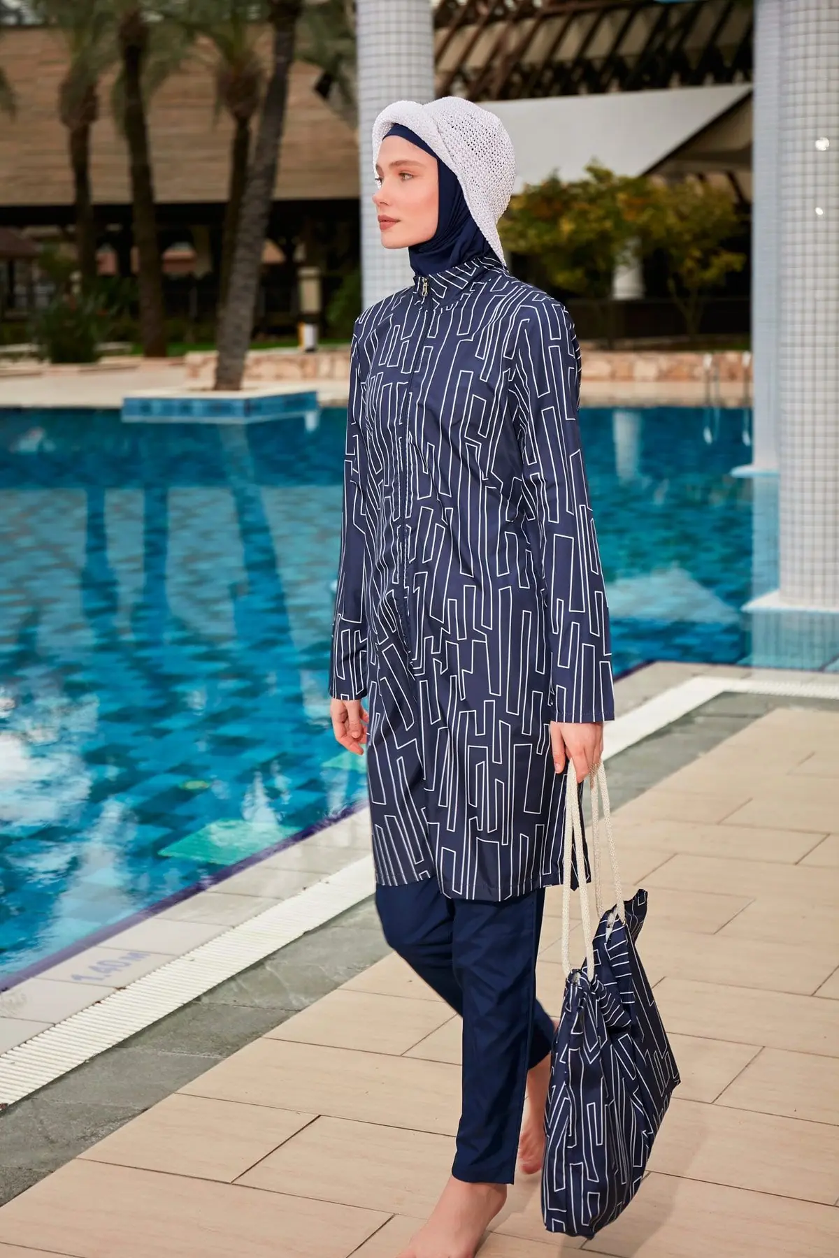 Colourful Burkini Modest Swimwear R2402, photo 5