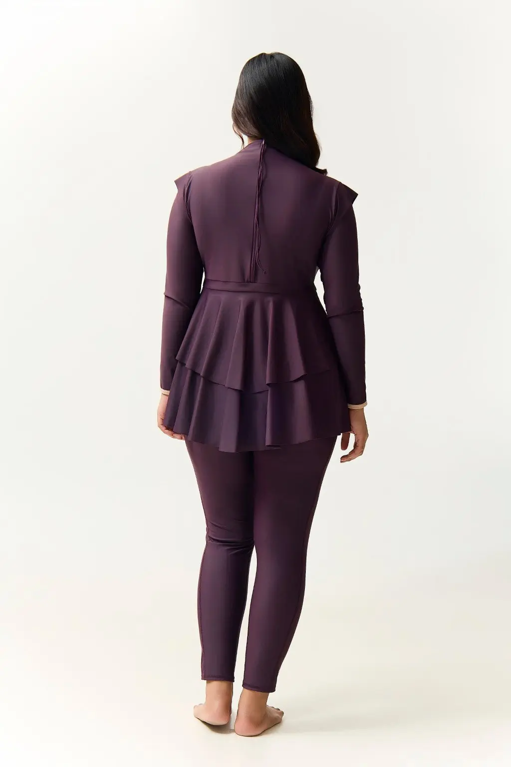 Serena Swim Dress - Plum, photo 8