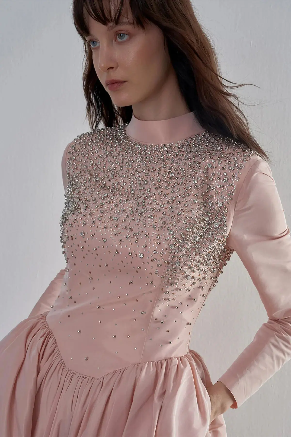 Embellished Princess Ball Gown – Powder, photo 2
