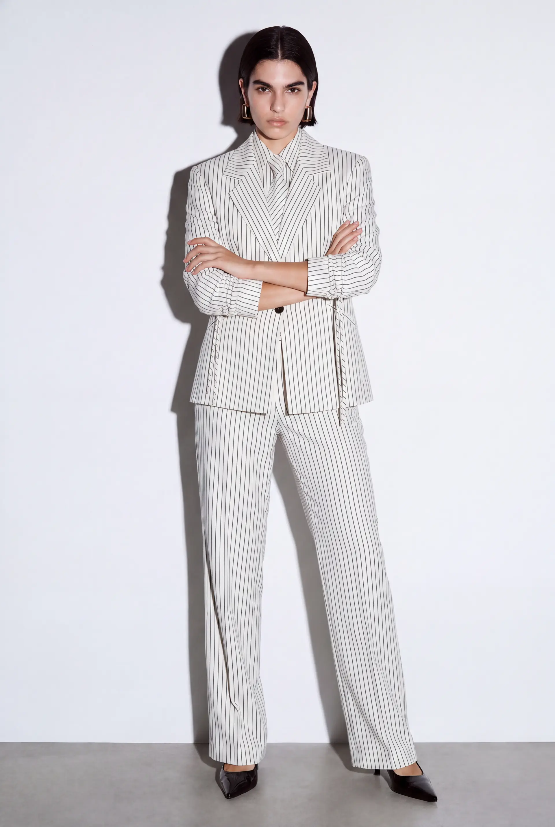 Moyestro Striped Straight Leg Pants - 100% Organic Cotton, photo 3