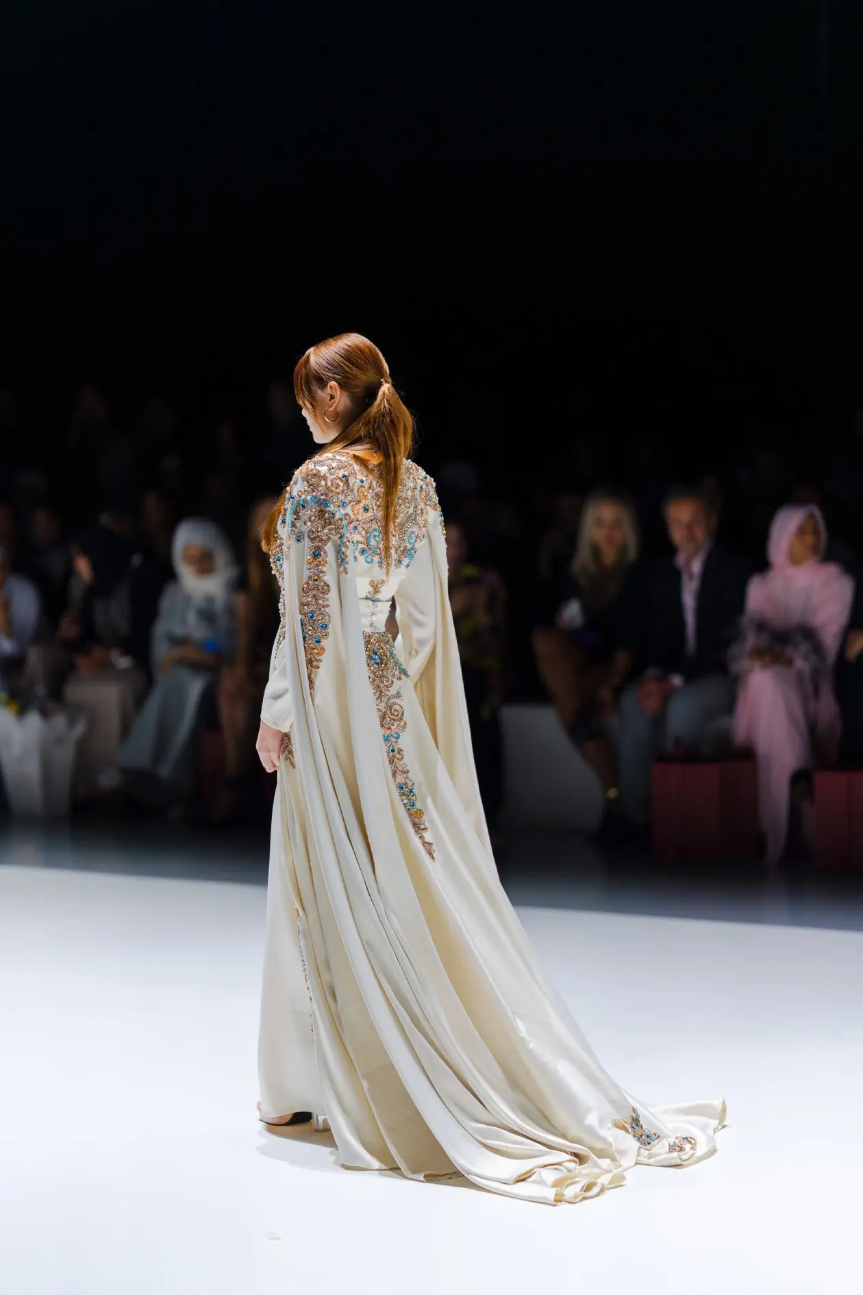 Model 10 The Power of Pain Gown – Champagne, photo 3