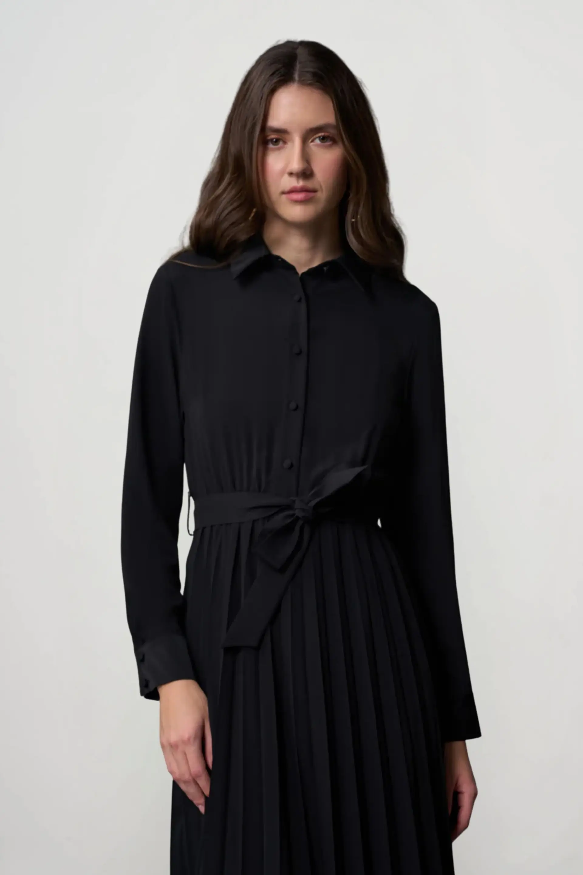 Mizalle Shirt Dress With Pleated Skirt, photo 4