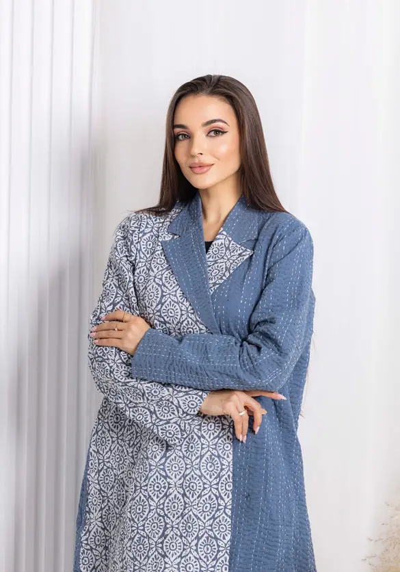 Winter Blue Abaya, photo 6