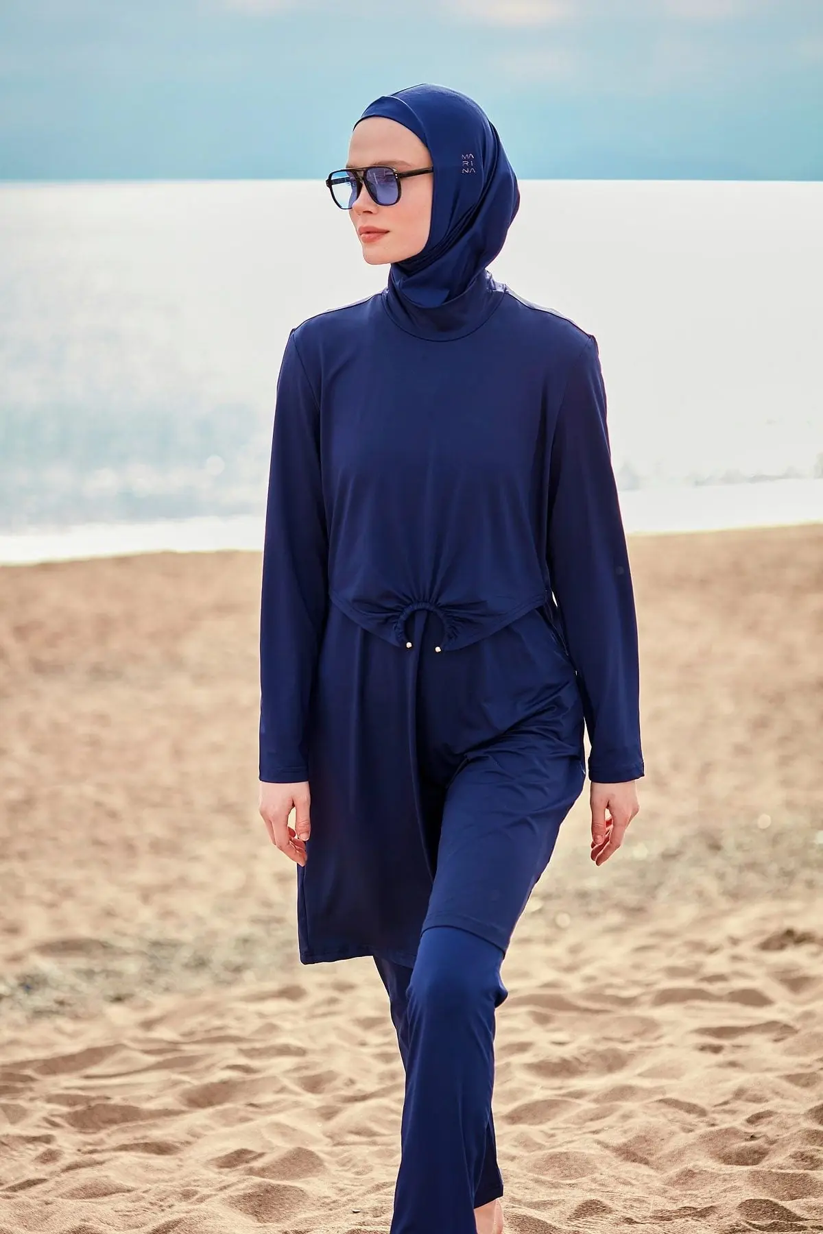 Lycra Navy Burkini Modest Swimwear M2462, photo 4