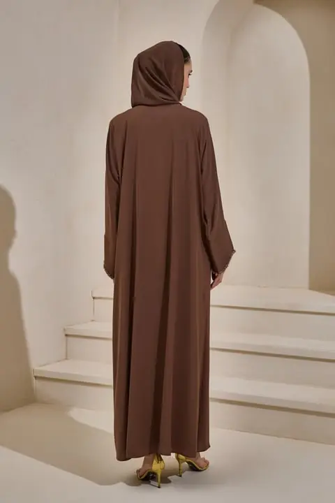 Amara Abaya Set - Brown, photo 4