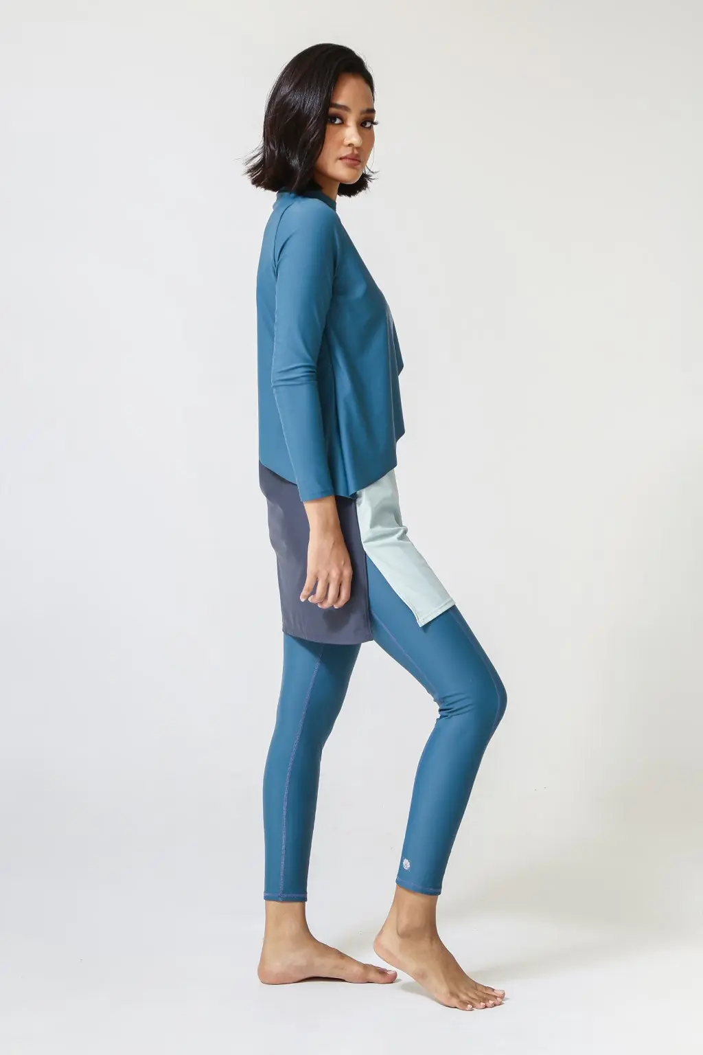 Cape Swim Dress - Wave, photo 5