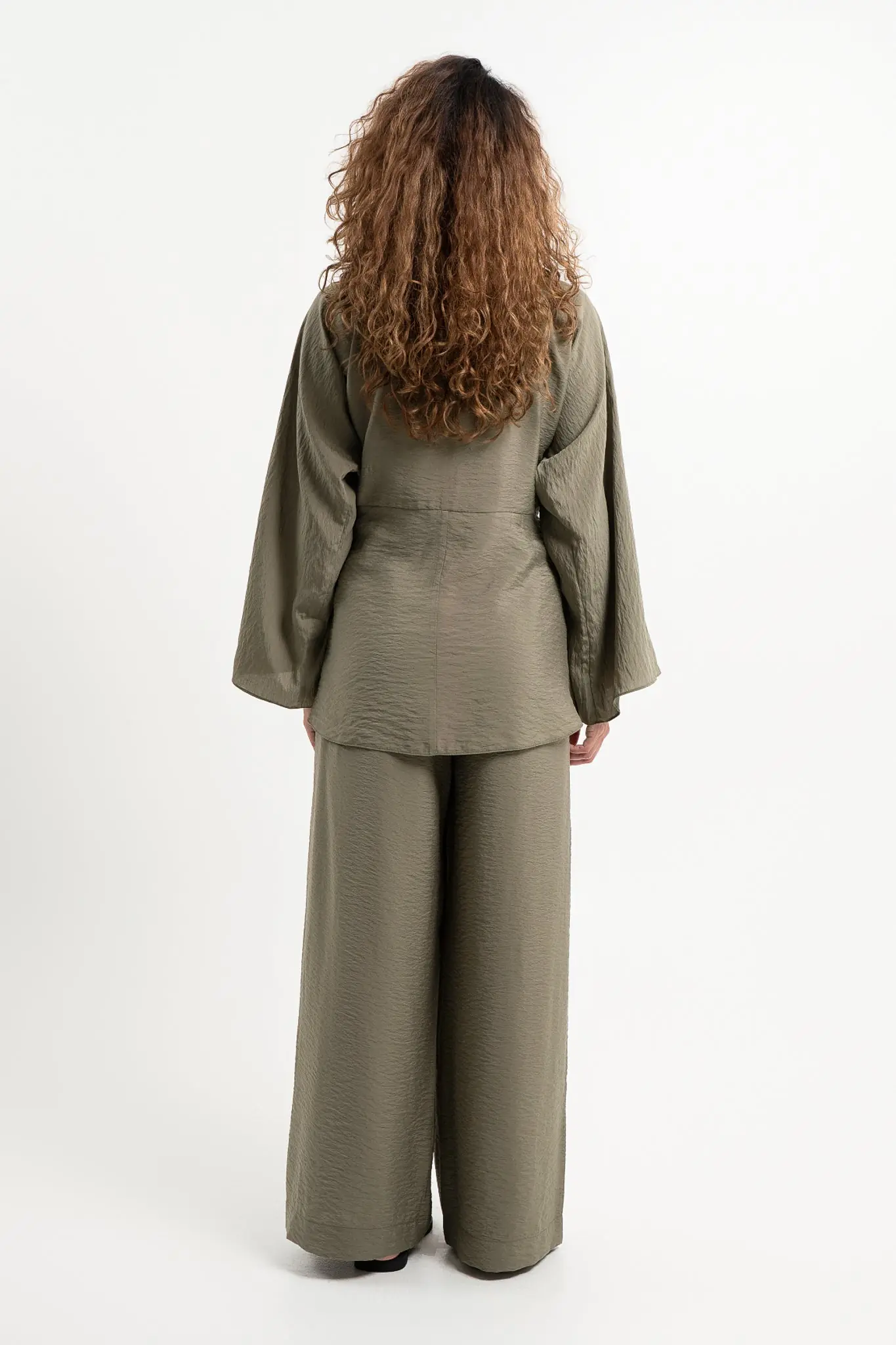 Elan Wrap Top – Olive, photo 4