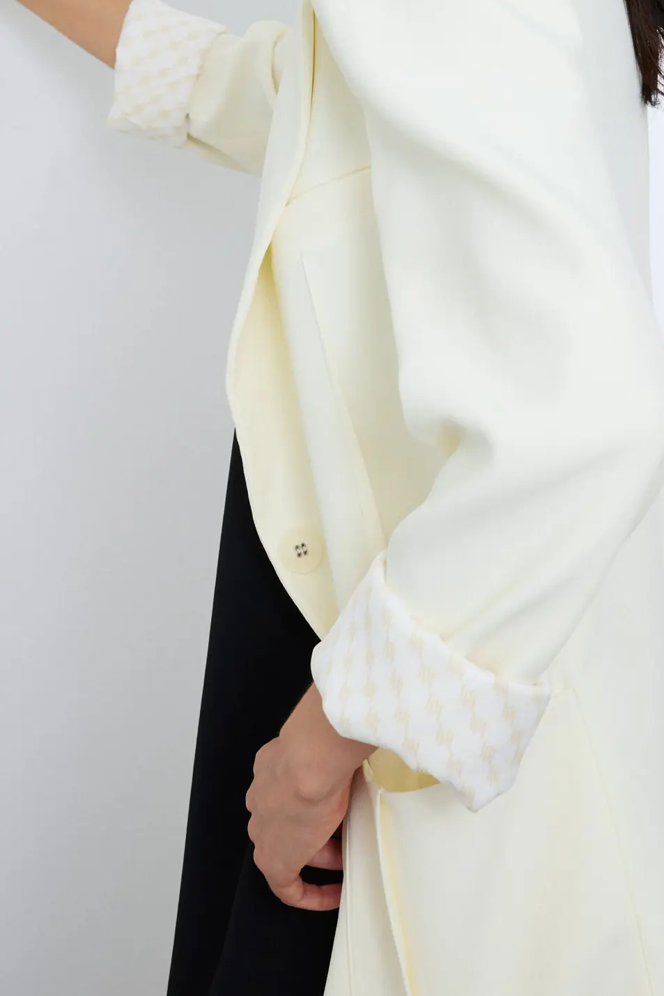 Marble Straight Cut Patterned Textured Jacket, photo 8