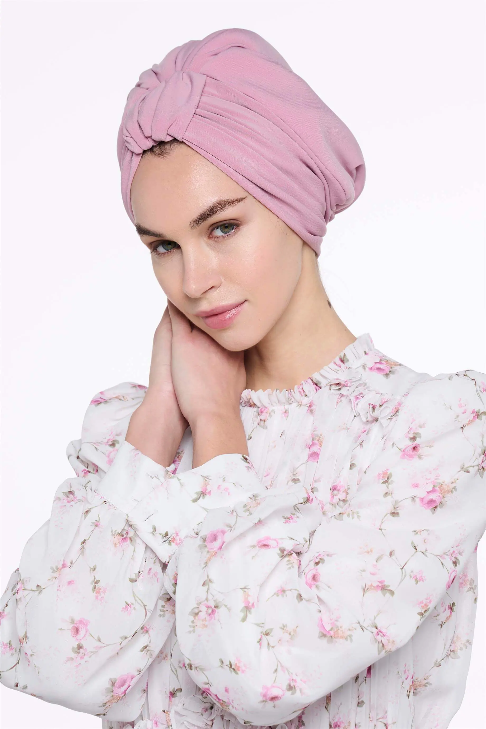 Dusty Rose Handle-Style Design Bonnet, photo 2