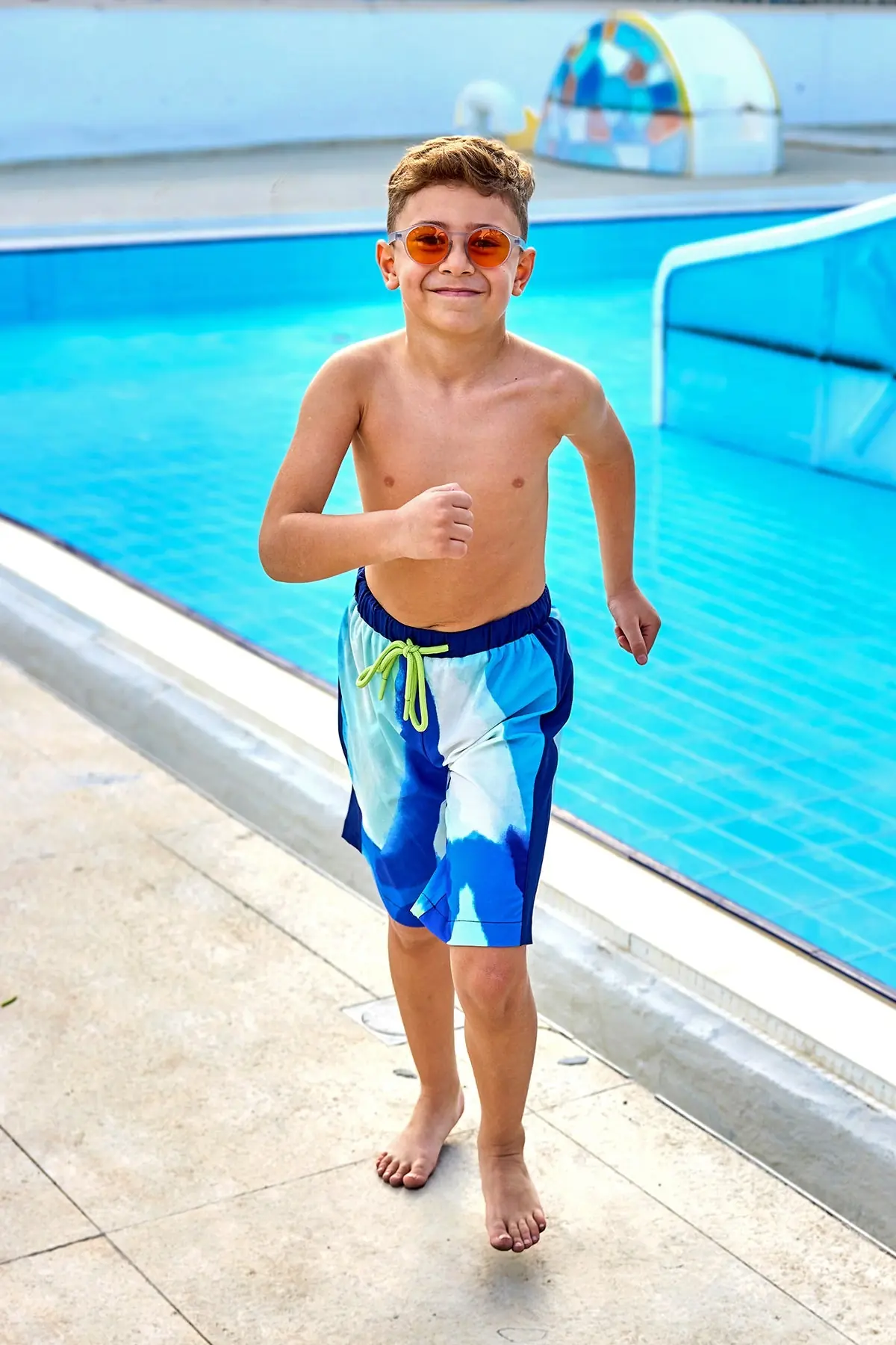 Marina Boys Swim Shorts - Blue