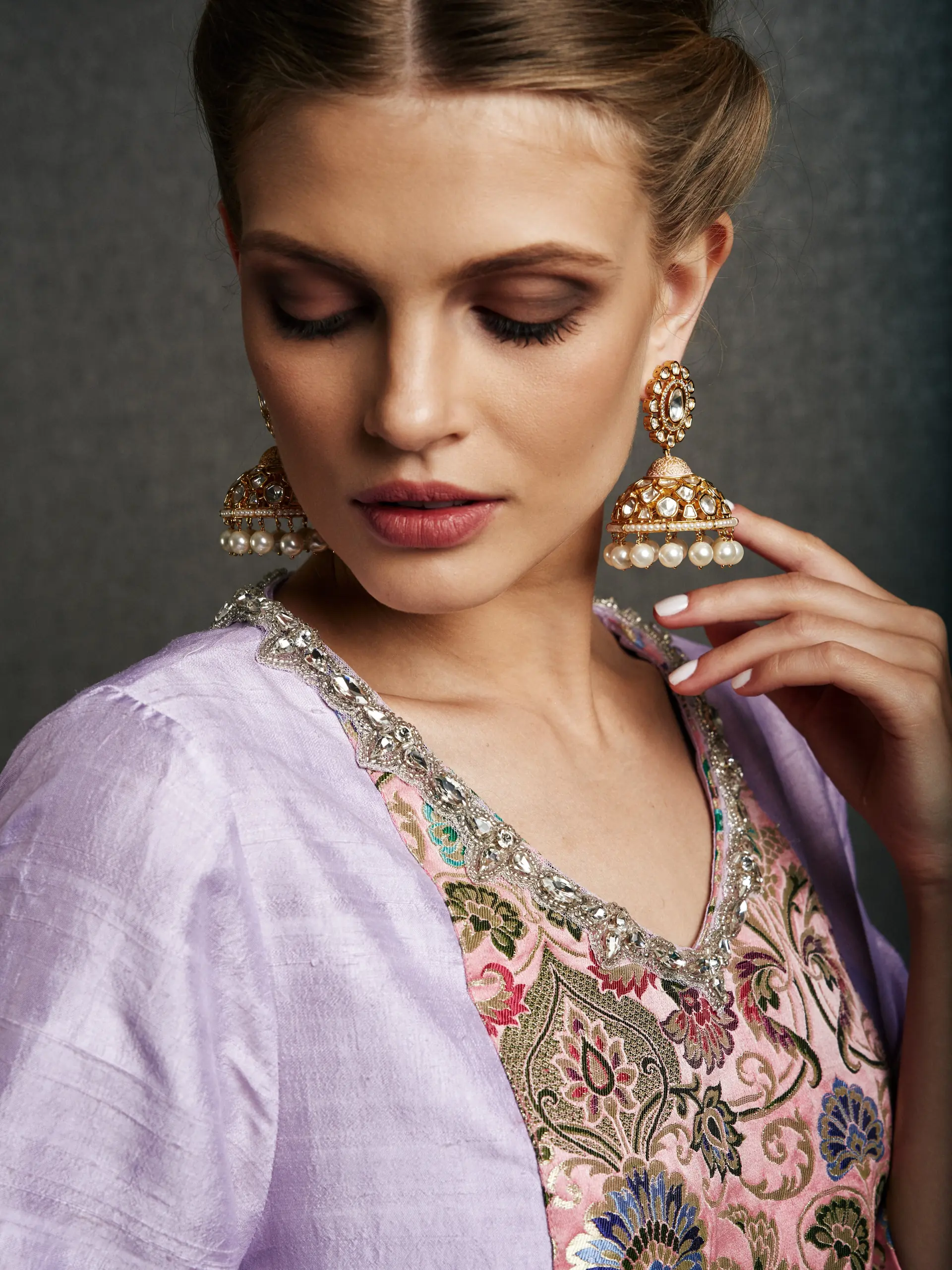Rawan Maharani Kaftan - Lilac, photo 5