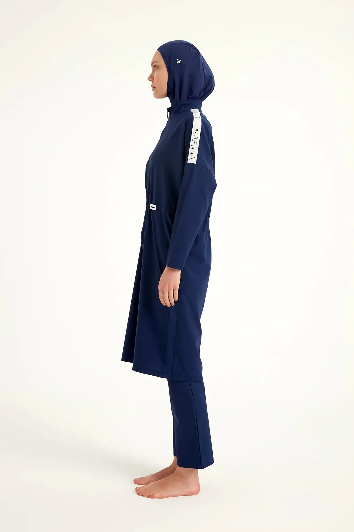 Navy Full Coverage Modest Swimwear Burkini Set M2507-2, photo 7