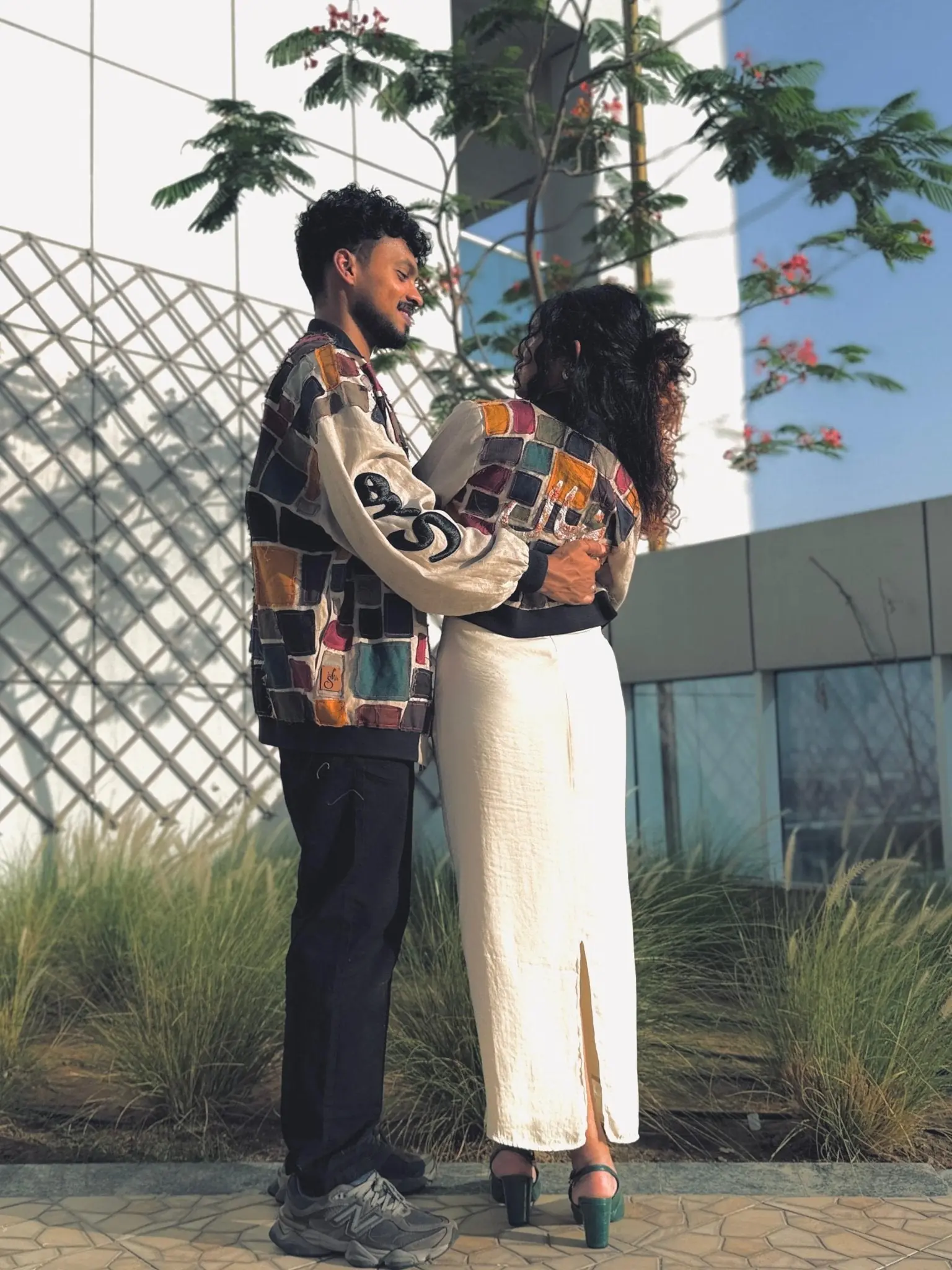 RIQ'AH — Oversized Patchwork Bomber, photo 3