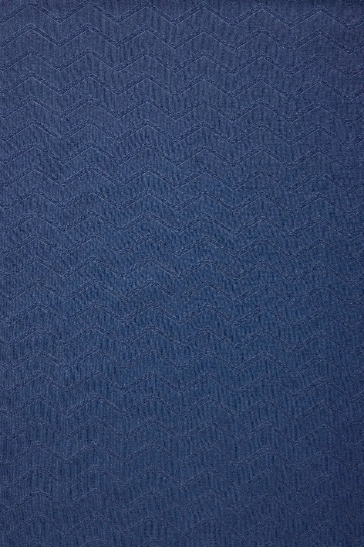 NOA SOFT Zigzag Pattern Shawl – Navy Blue, photo 2
