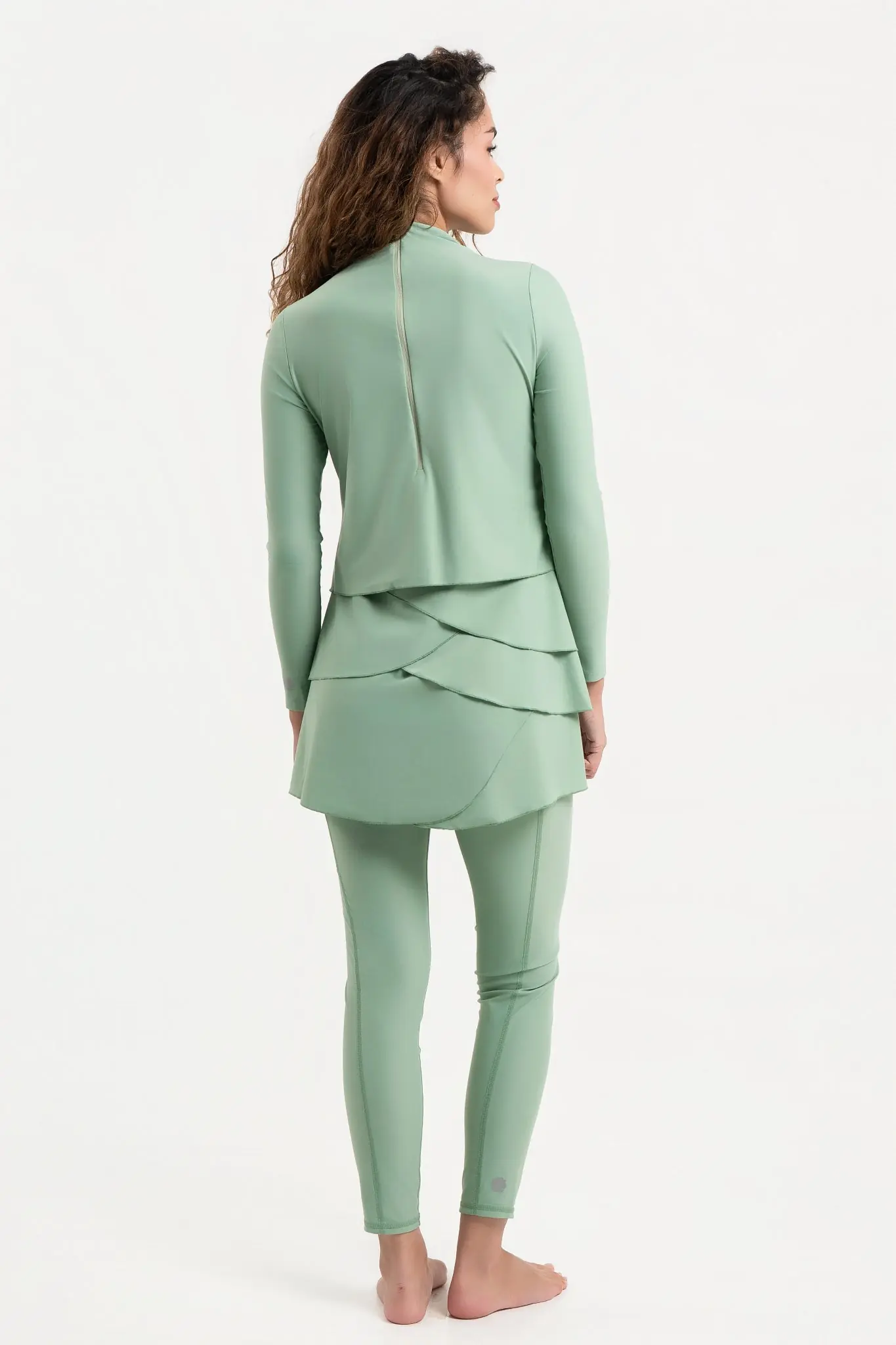 Lula Swim Dress - Sage, photo 5
