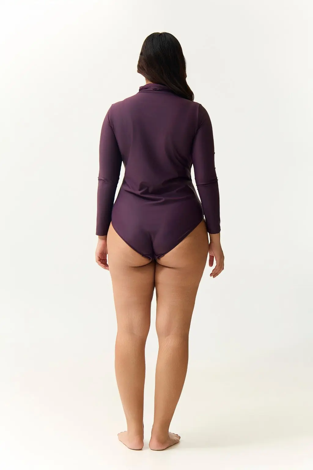 Amal Bodysuit - Plum, photo 4