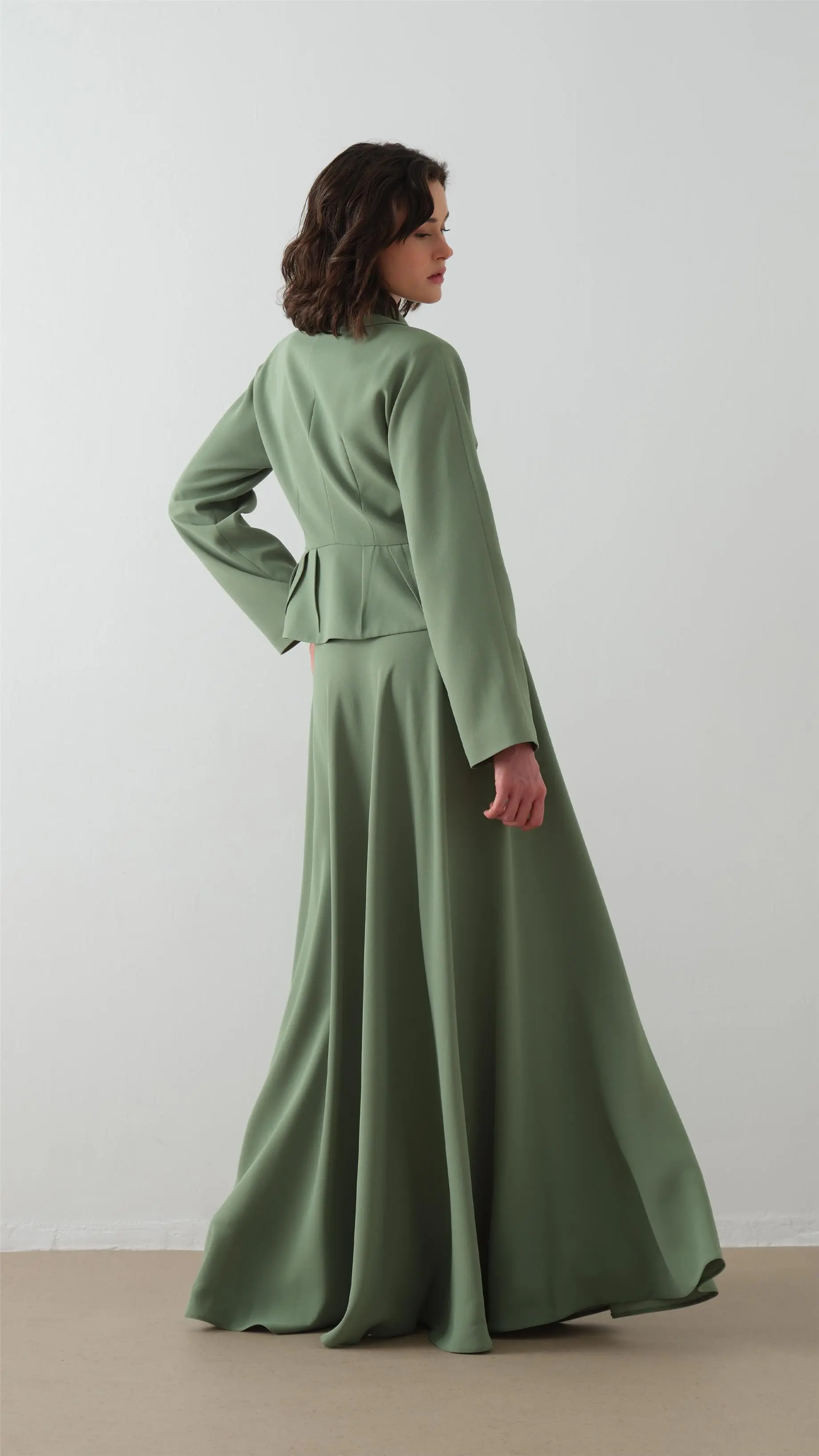 Jacket and Skirt Set - Green, photo 5