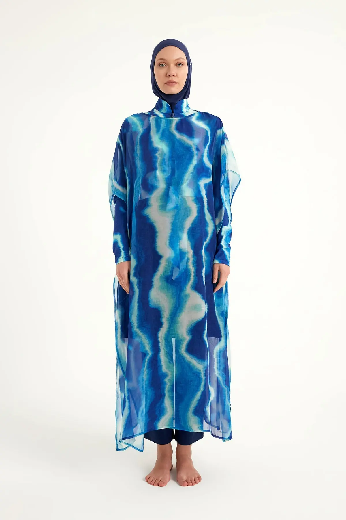 Marina Silky Pareo - Blue, photo 5