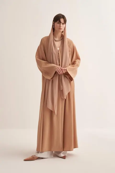 Sera Naturel Abaya - Camel