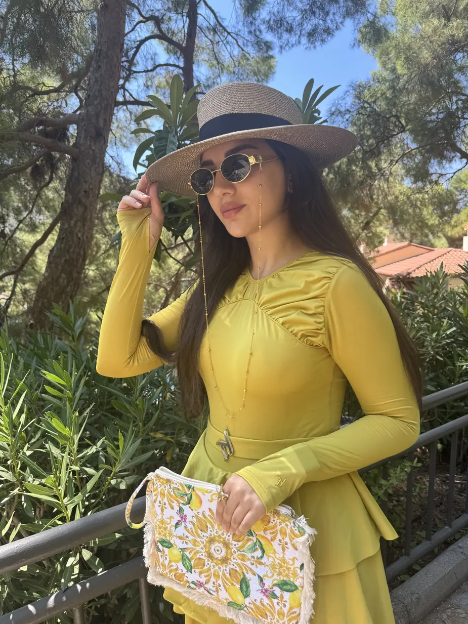 Muse Swim Dress – Yellow, photo 2