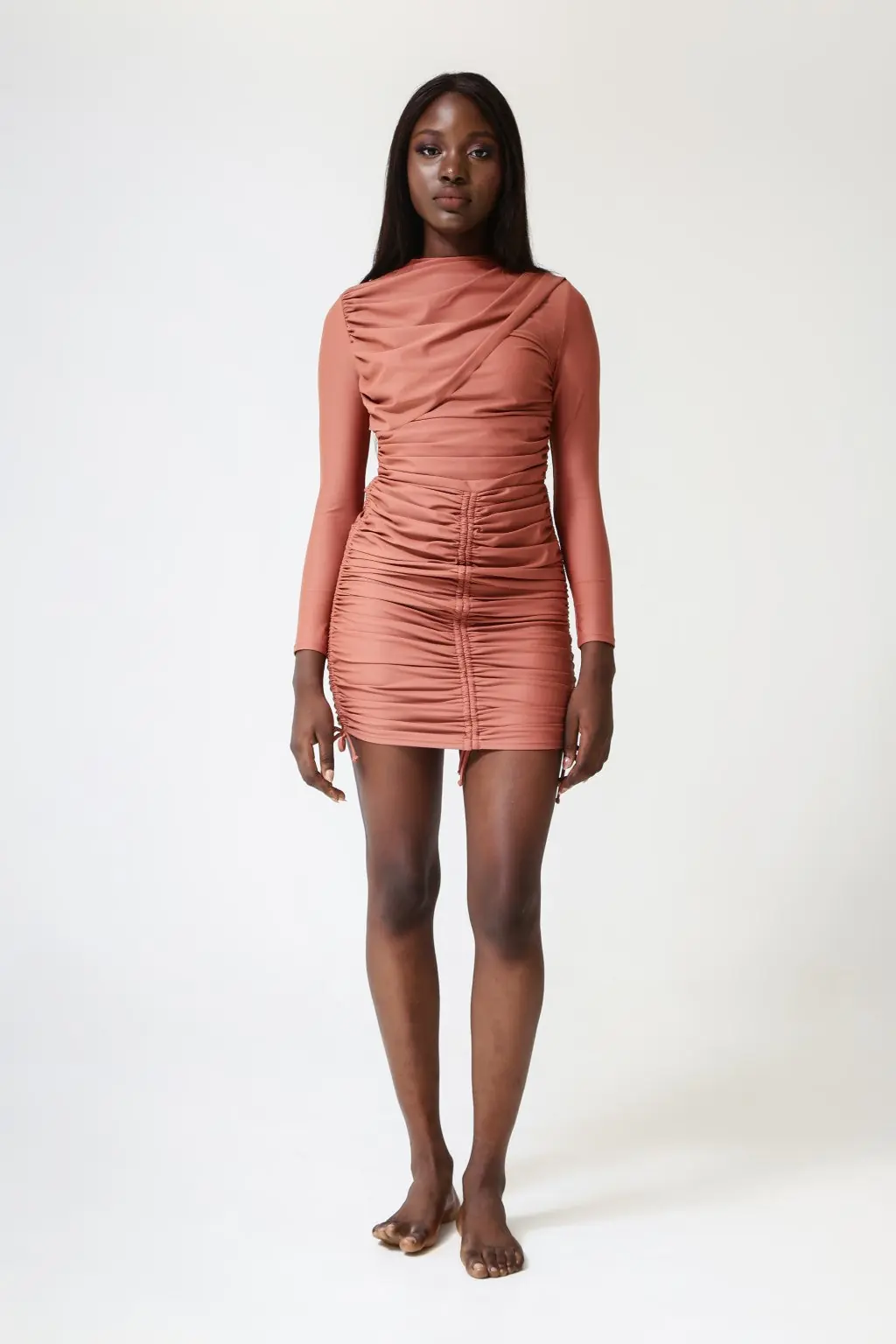 Isla Swim Dress - Clay, photo 2